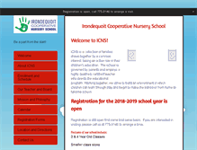 Tablet Screenshot of icnspreschool.org